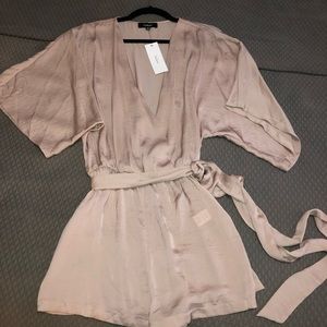 NWT Satin Romper